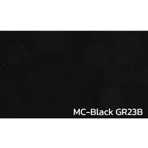 กระเบื้องยาง สีพื้นเรียบ MC-Black-GR23B