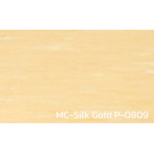 กระเบื้องยาง สีพื้นโรยลาย MC-Silk-Gold-P-0809