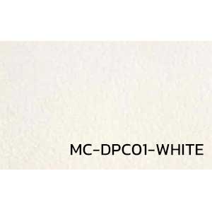 กระเบื้องยาง แบบม้วน สีพื้นเรียบ MC-DPC01-WHITE หนา 2 มิล