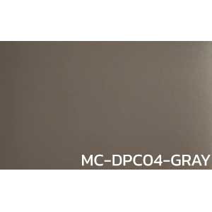 กระเบื้องยาง แบบม้วน สีพื้นเรียบ MC-DPC04-GRAY หนา 2 มิล