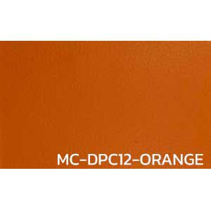 กระเบื้องยาง แบบม้วน สีพื้นเรียบ MC-DPC12-ORANGE หนา 2 มิล