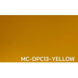 กระเบื้องยาง แบบม้วน สีพื้นเรียบ MC-DPC13-YELLOW หนา 2 มิล