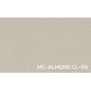 กระเบื้องยาง แบบม้วน สีพื้นโรยลาย MC-ALMOND-CL-99