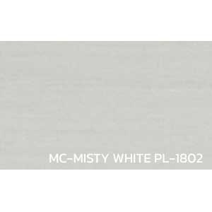 กระเบื้องยาง แบบม้วน สีพื้นโรยลาย MC-MISTY-WHITE-PL-1802