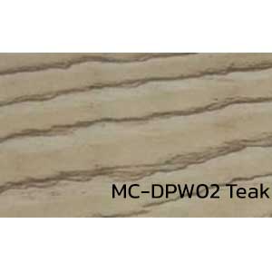 กระเบื้องยางม้วน ลายไม้ MC-DPW02-Teak หนา 2 มิล