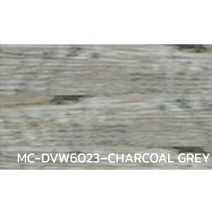 กระเบื้องยางลายไม้ ผิวนูน MC-DVW6023–CHARCOAL-GREY หนา 3 มิล