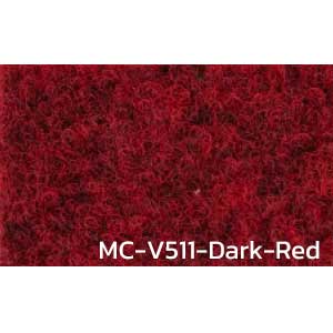 พรมอัด พรมขนฟู แบบม้วน MC-V511-Dark-Red