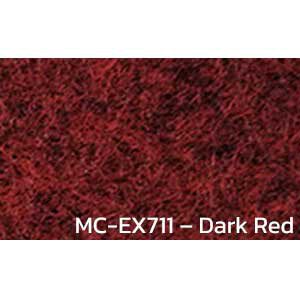 พรมอัดเรียบ พรมปูพื้น แบบม้วน MC-EX711-Dark-Red หนา 2 มิล