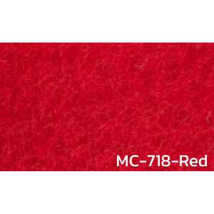 พรมอัดเรียบ พรมปูพื้นราคาถูก แบบม้วน MC-718-Red หนา 3 มิล