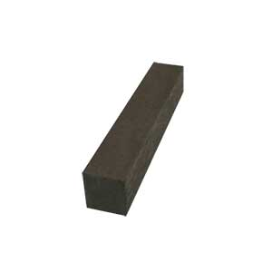 ไม้ระแนง ระแนงไม้เทียม แบบตัน 25x25 สีโอ๊คดำ