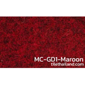 พรมอัดเรียบ MC-GD1-Maroon