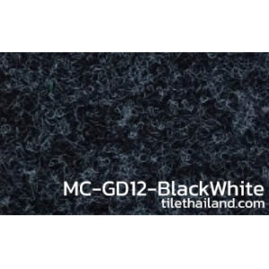 พรมอัดเรียบ MC-GD12-BlackWhite